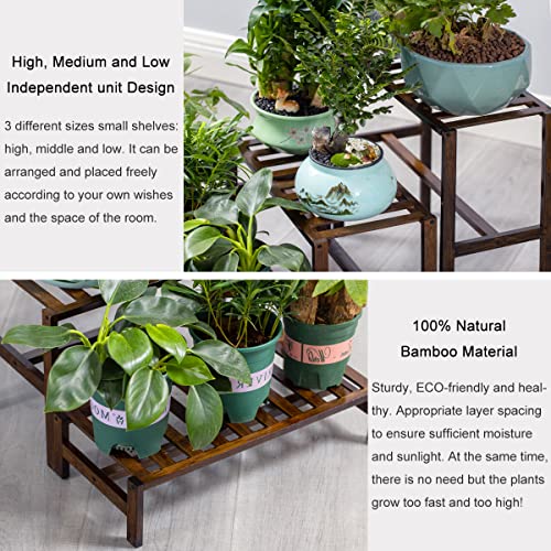 Bamboo 3-Tier Ladder Plant Stand P1529