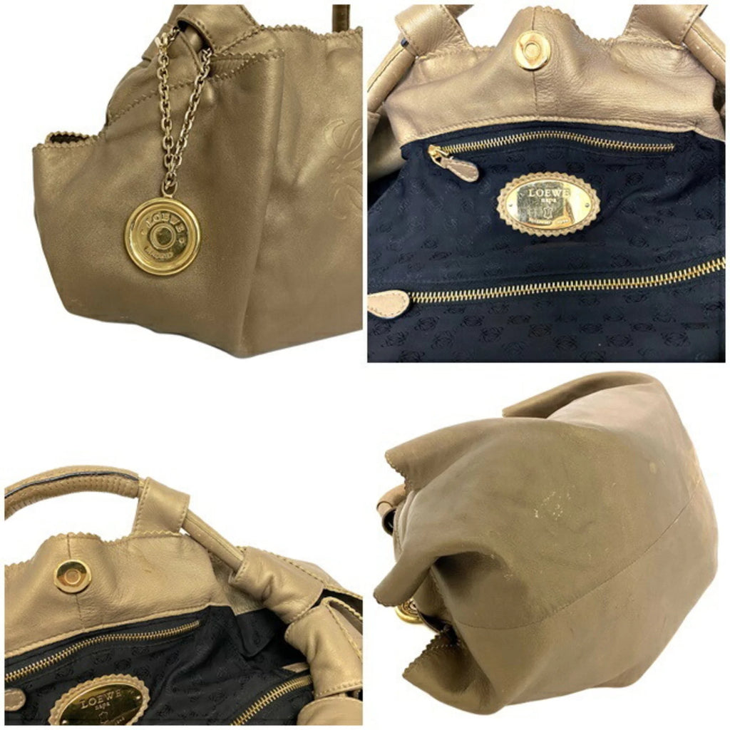 Pre-Owned Nappa Leather Handbag L50589