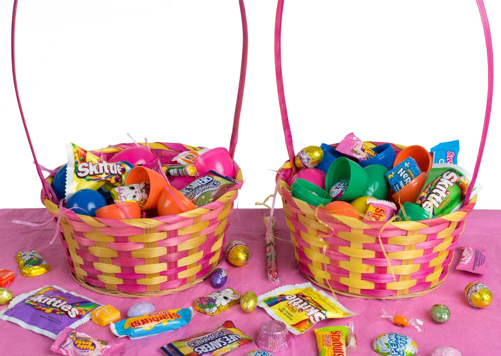 50 Pre-Filled Easter Eggs with Candies, Chocolates & Toys Q9235