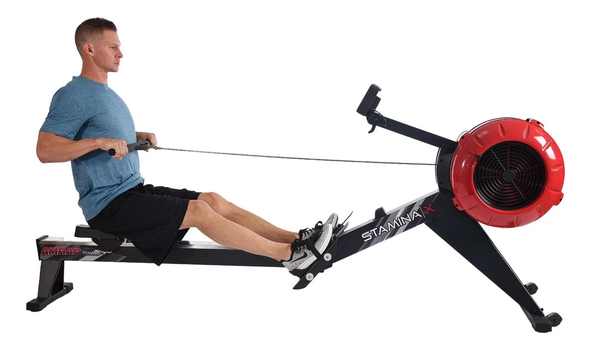 Air Resistance Exercise Rower 300 lb. Weight Limit Y934519