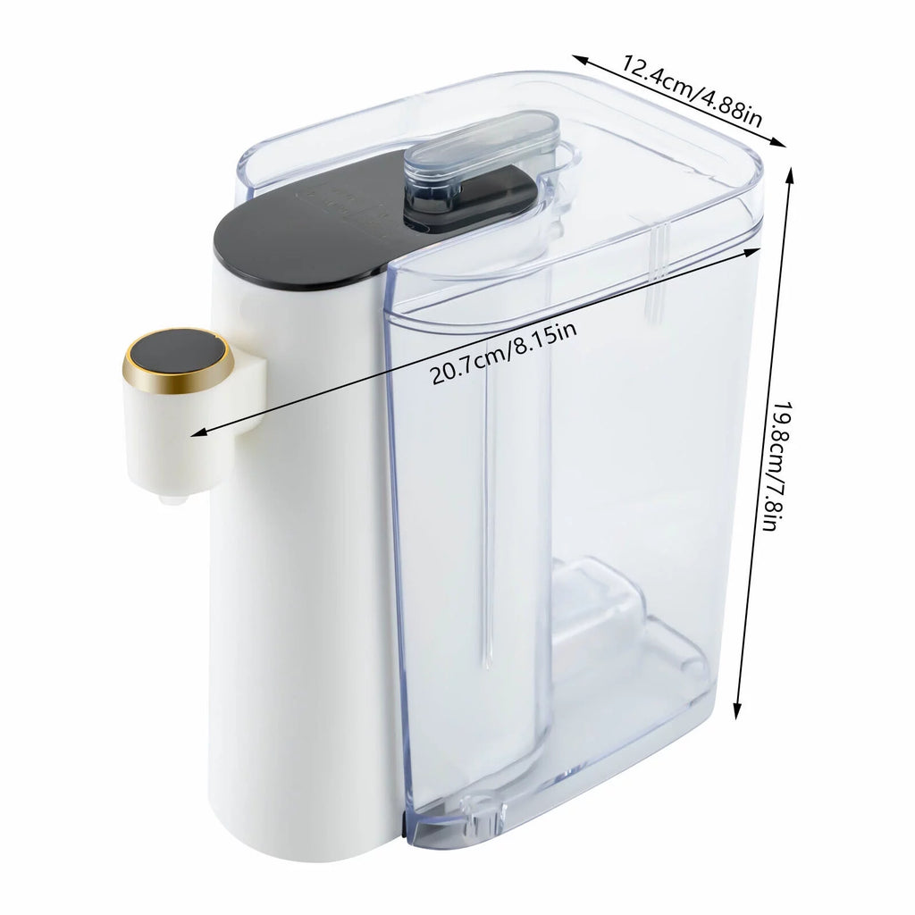 1200ml Portable Instant Hot Water Dispenser with LCD Touch Panel H776