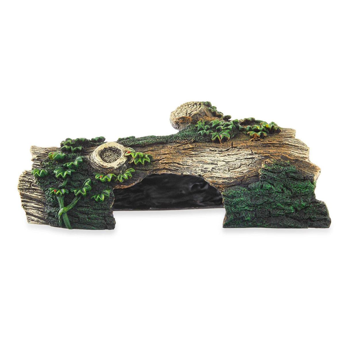 X-Large Wood Log Reptile Ornament C45211