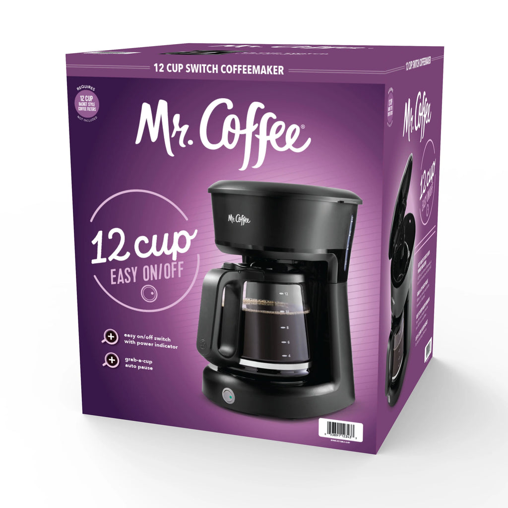 12-Cup Switch Coffee Maker Black W315930
