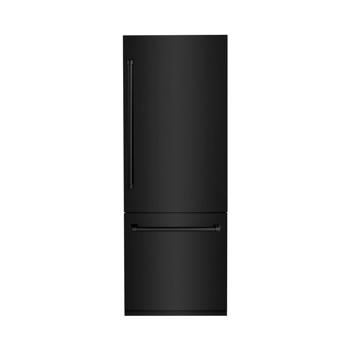 30 16.1 cu. ft. Built-In Refrigerator with Internal Water and Ice Dispenser in Black Stainless Steel R8083