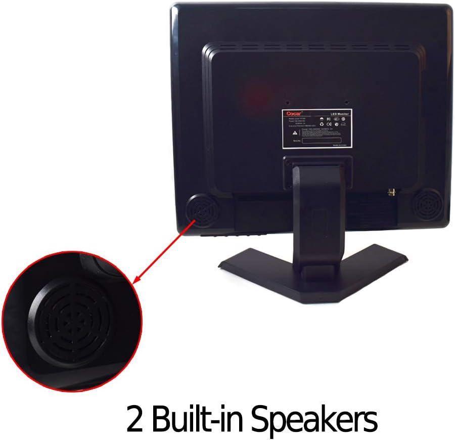 19 inch LCD CCTV Monitor with VGA HDMI BNC USB 1280x1024 N4472