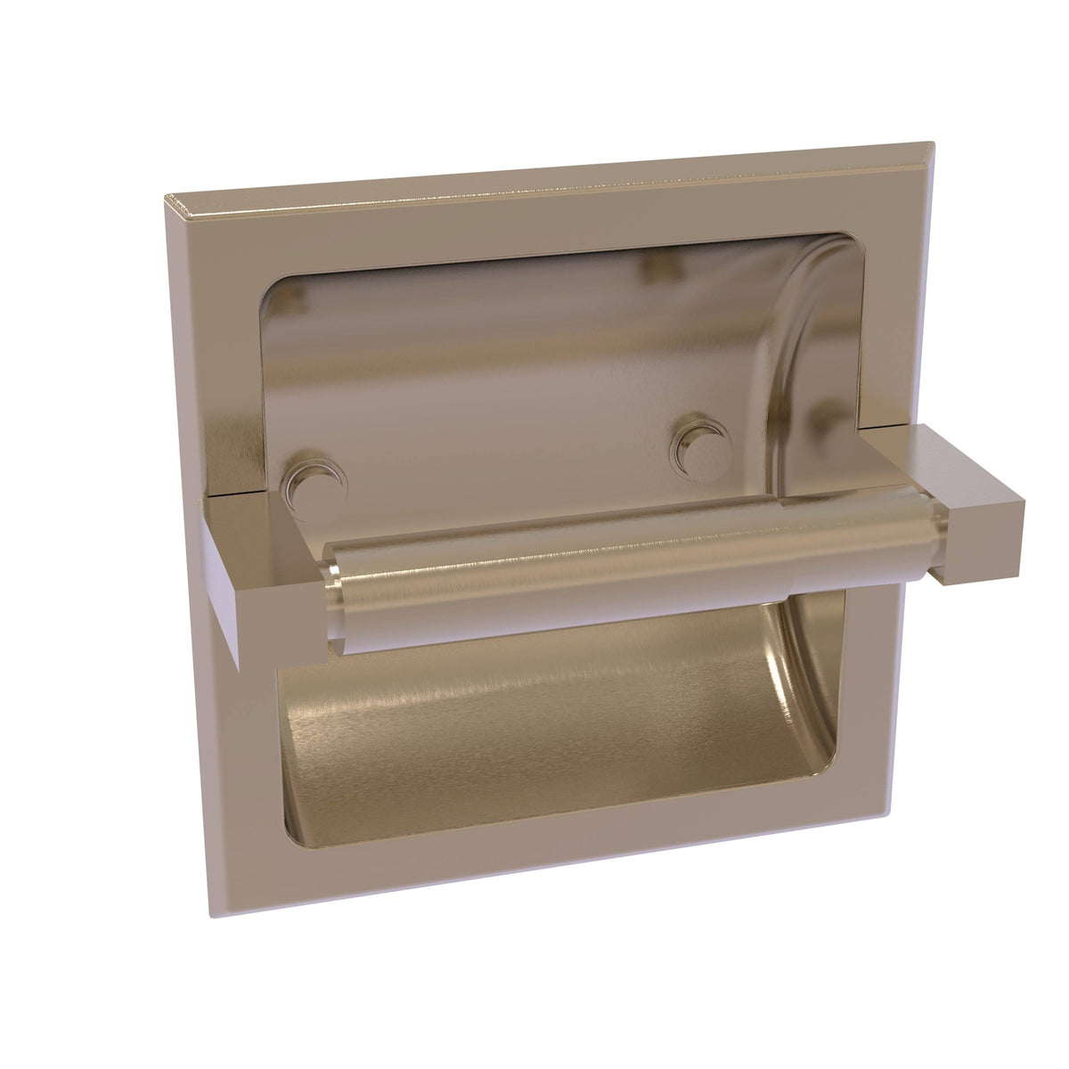 Recessed Toilet Paper Holder Antique Pewter V174870