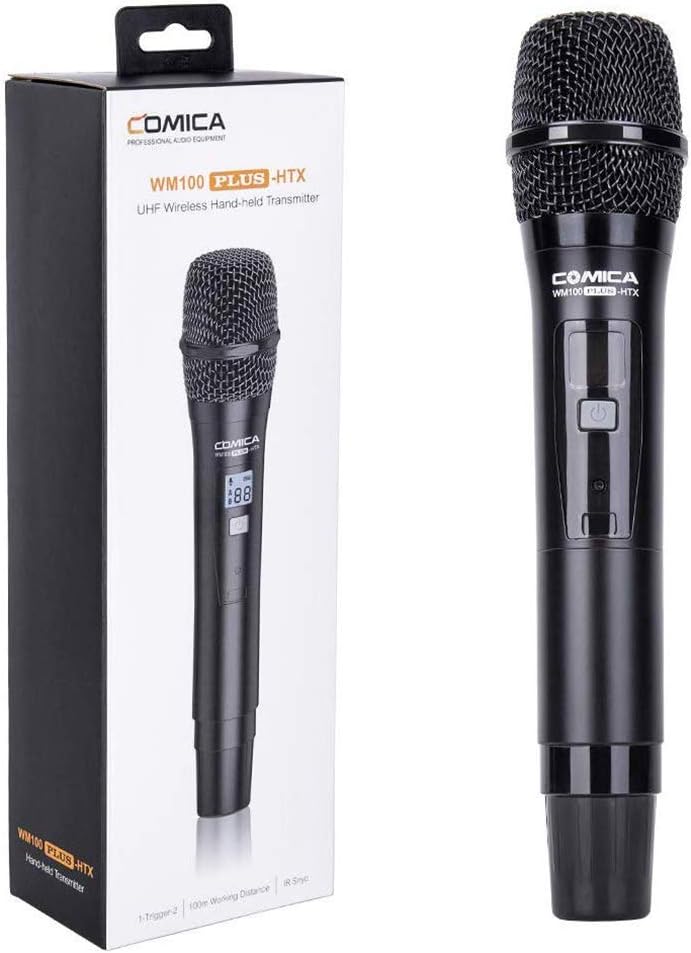 UHF Wireless Handheld Transmitter Lavalier Microphone System X55033