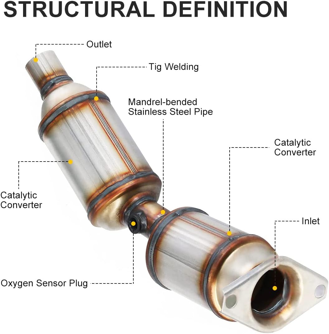 Catalytic Converter 1.8L Direct-Fit EPA Compliant O4105