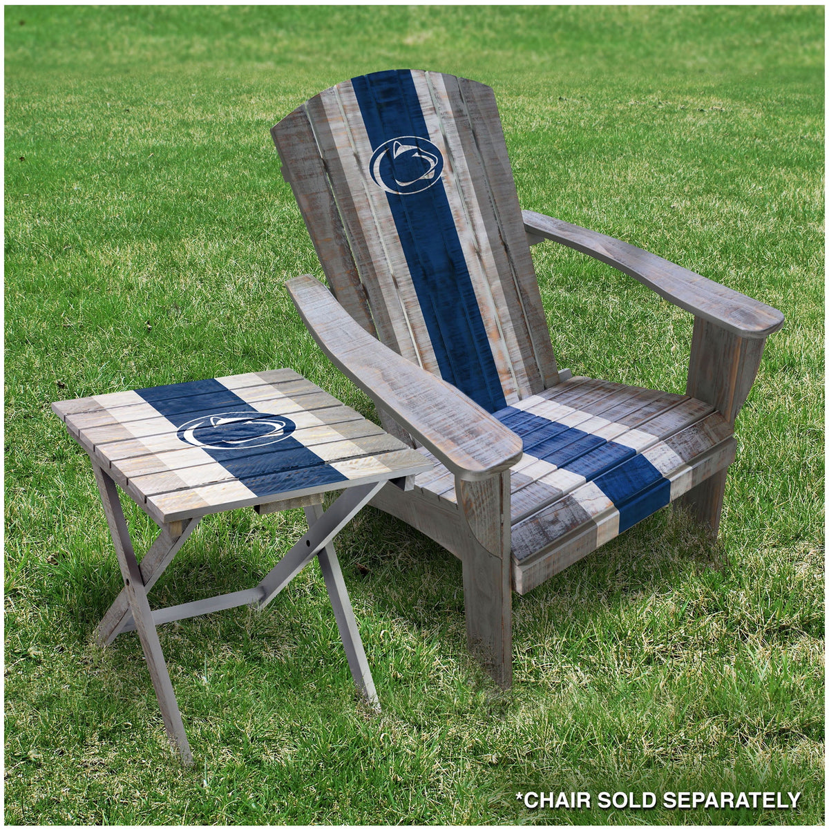 Gray Folding Adirondack Table K102340