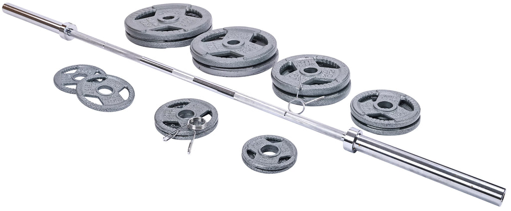 Cast Iron Olympic Weight Set 300-Pound B64114