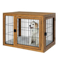 Furniture-Style Dog Crate with Double Doors M129