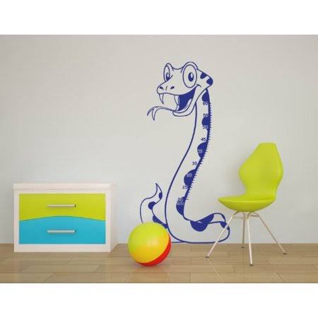 Snake Wall Decal Height Ruler, Lavender, 36in x 75in Z2629