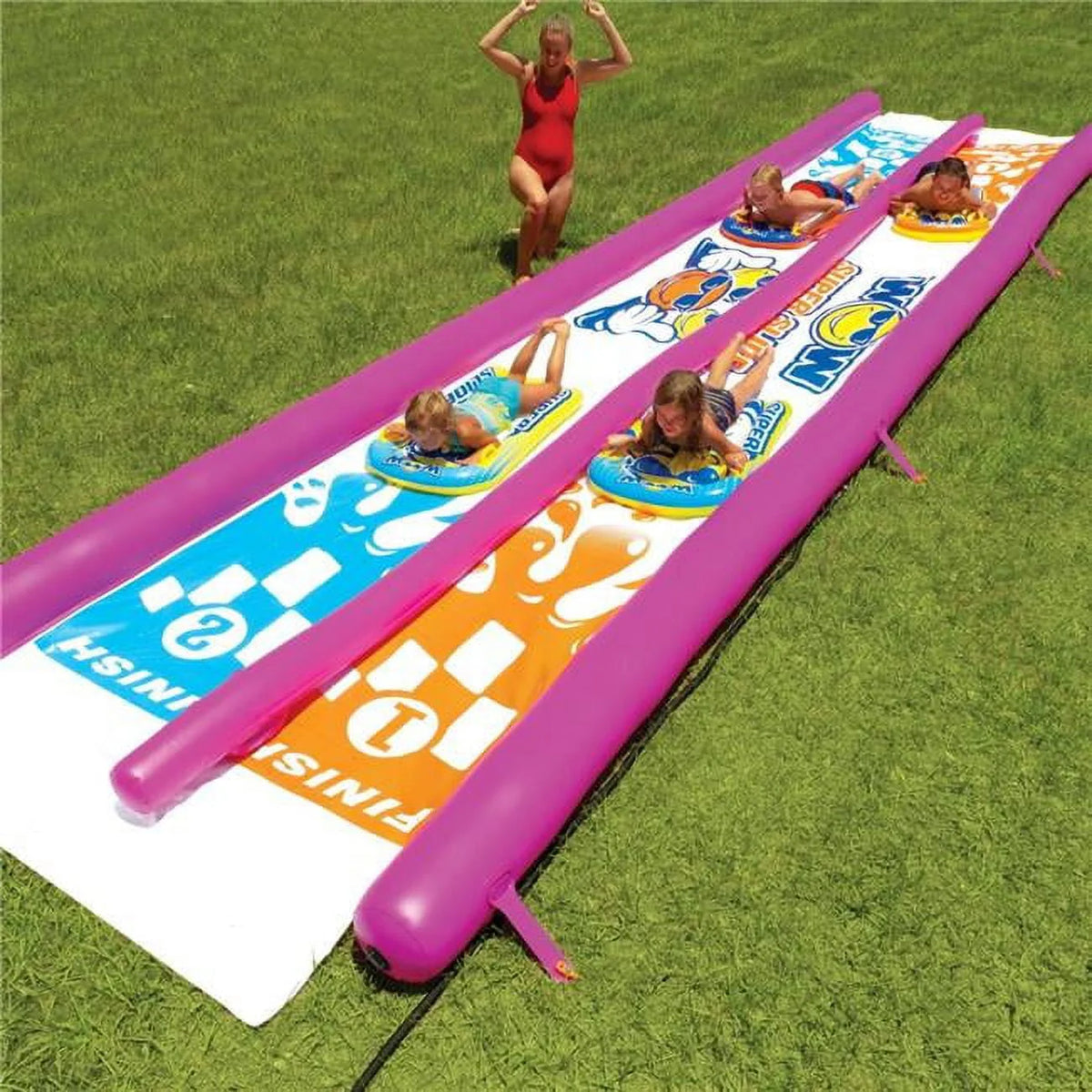 Double Lane Lawn Slide S673