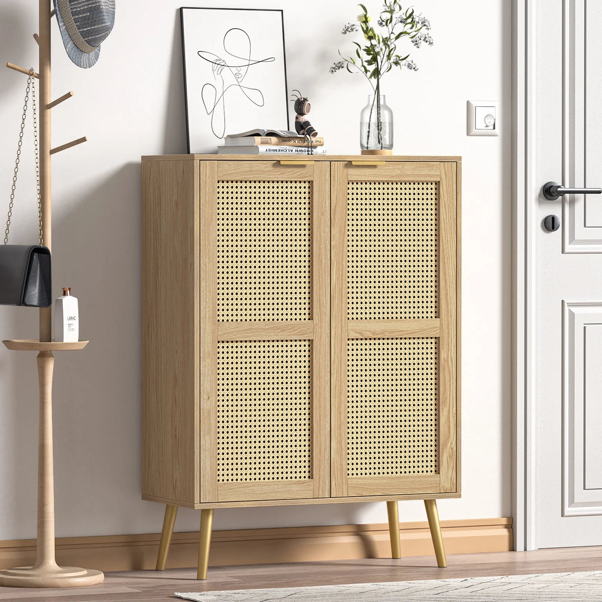 Rattan Storage Cabinet R5805