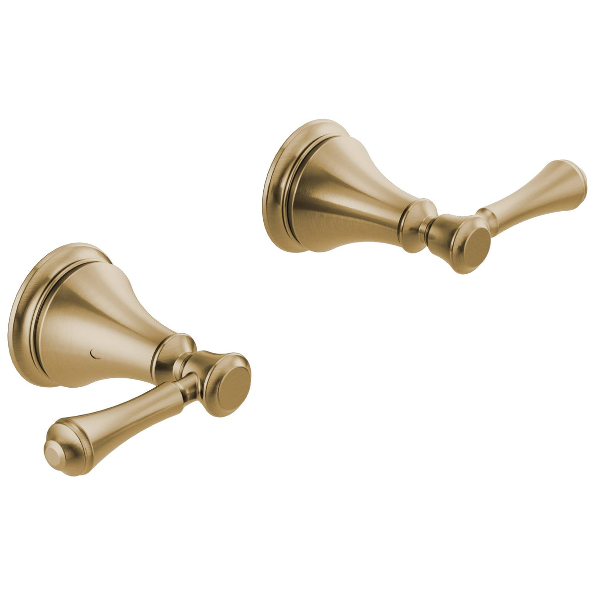Champagne Bronze Wall-Mount Tub Filler Handle Kit W121712