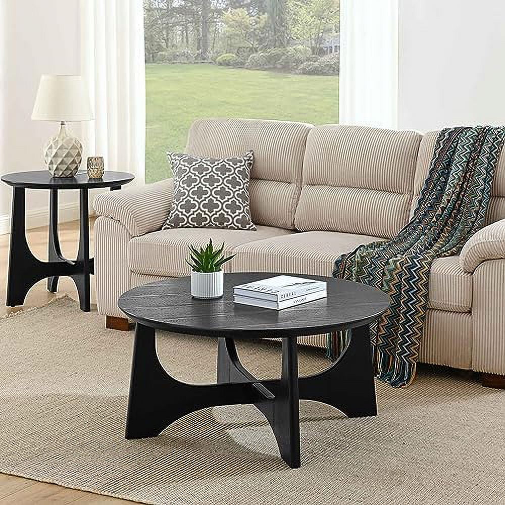 Round Wooden Coffee Table W88515