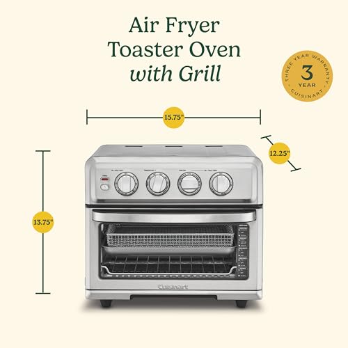 8-1 Stainless Steel Air Fryer Convection Toaster Oven M2763