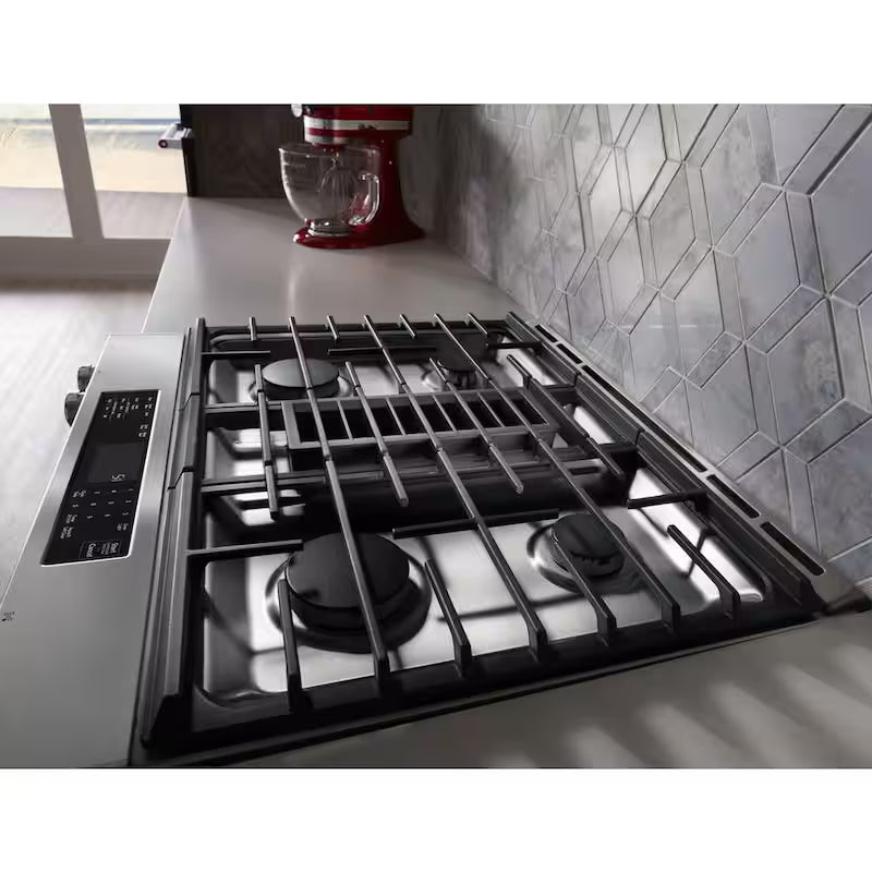 6.4 cu. ft. Dual Fuel Slide-In Range with Convection Oven Stainless Steel J592