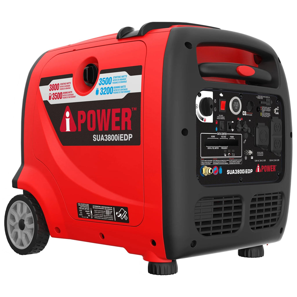 3,800-Watt Dual Fuel Portable Inverter Generator with CO Sensor B27473