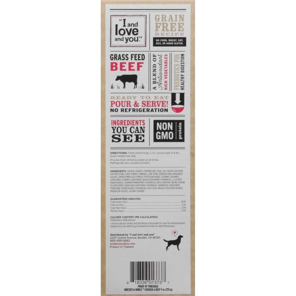 Chicken Wet Dog Food W1280