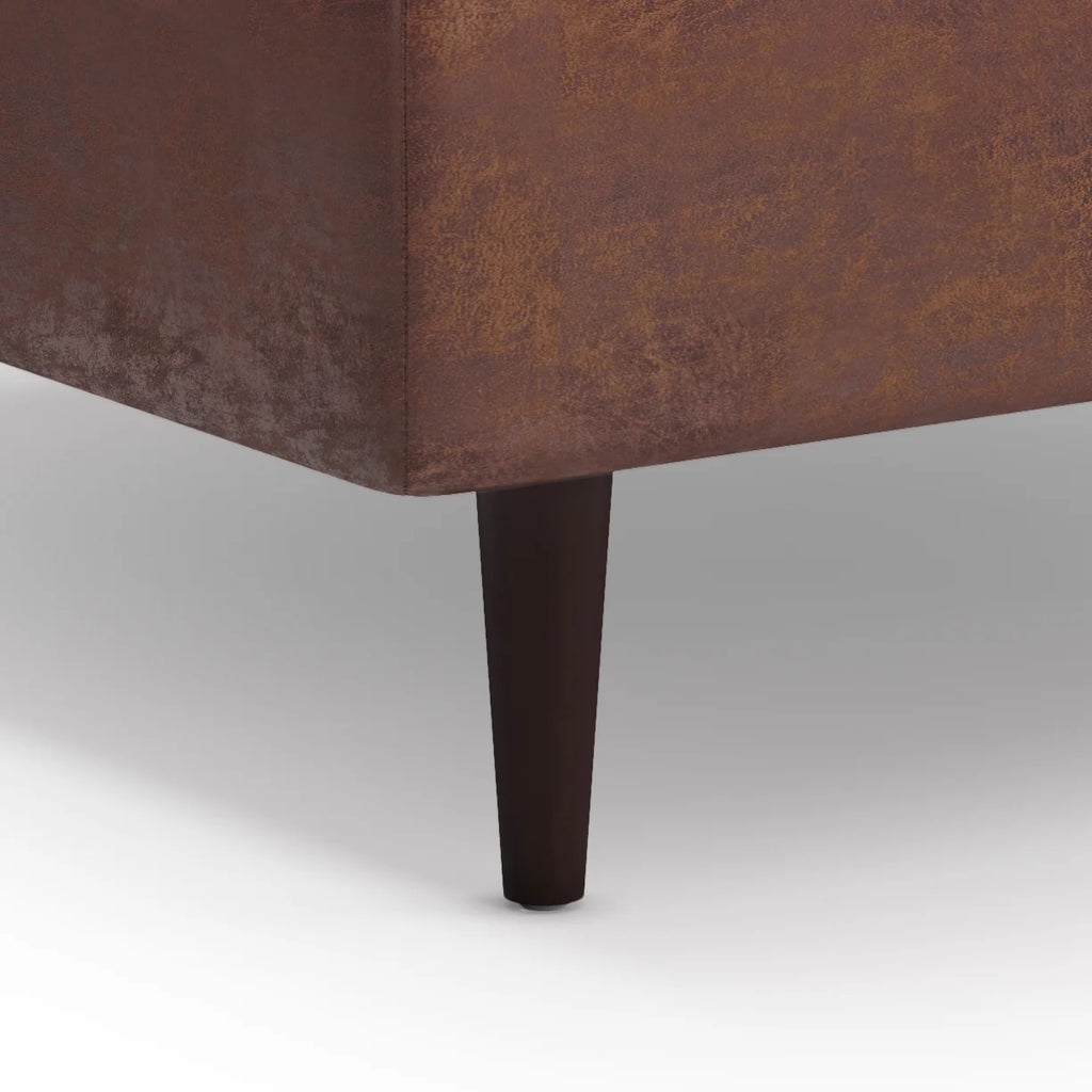 38 inch Square Storage Ottoman Coffee Table Y874