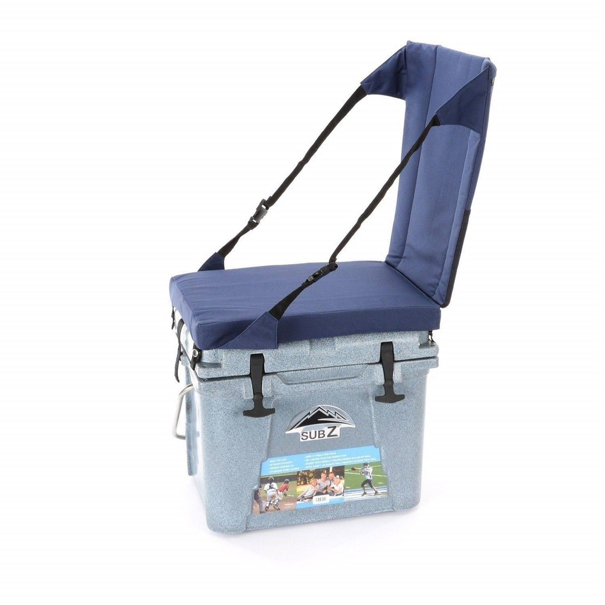 Camouflage 23 Quart Cooler with High Back Seat O2147