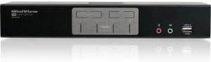 4 Port HDMI KVM Switch with Audio and USB 2.0 Hub D916674
