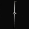 Wall-Mount Tilting Round Rain Shower Head Polished Chrome C3734