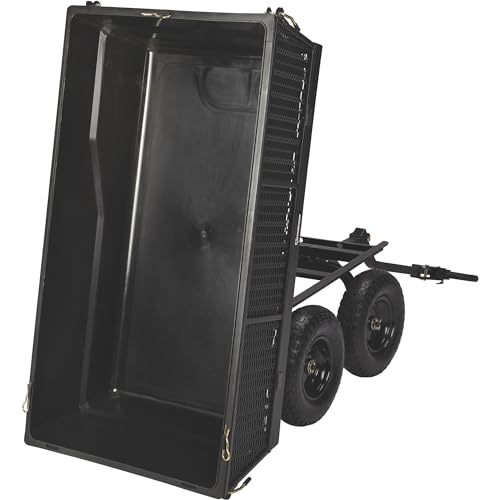 Steel Dump Cart with Removable Liner, 1200-Lb. Capacity J5047