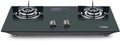 Black 2 Burners Gas Hob N1732