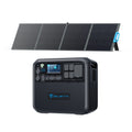 Portable Power Station with 200W Solar Panel, 2048Wh Solar Generator E448