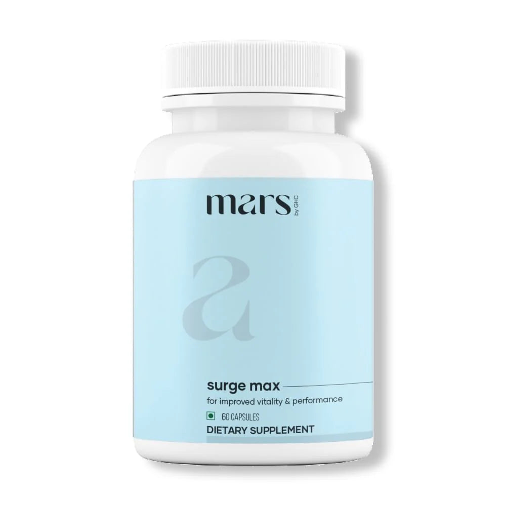Natural Surge Max Caps 60N Shilajit Safed Musli Gokshura Y6455