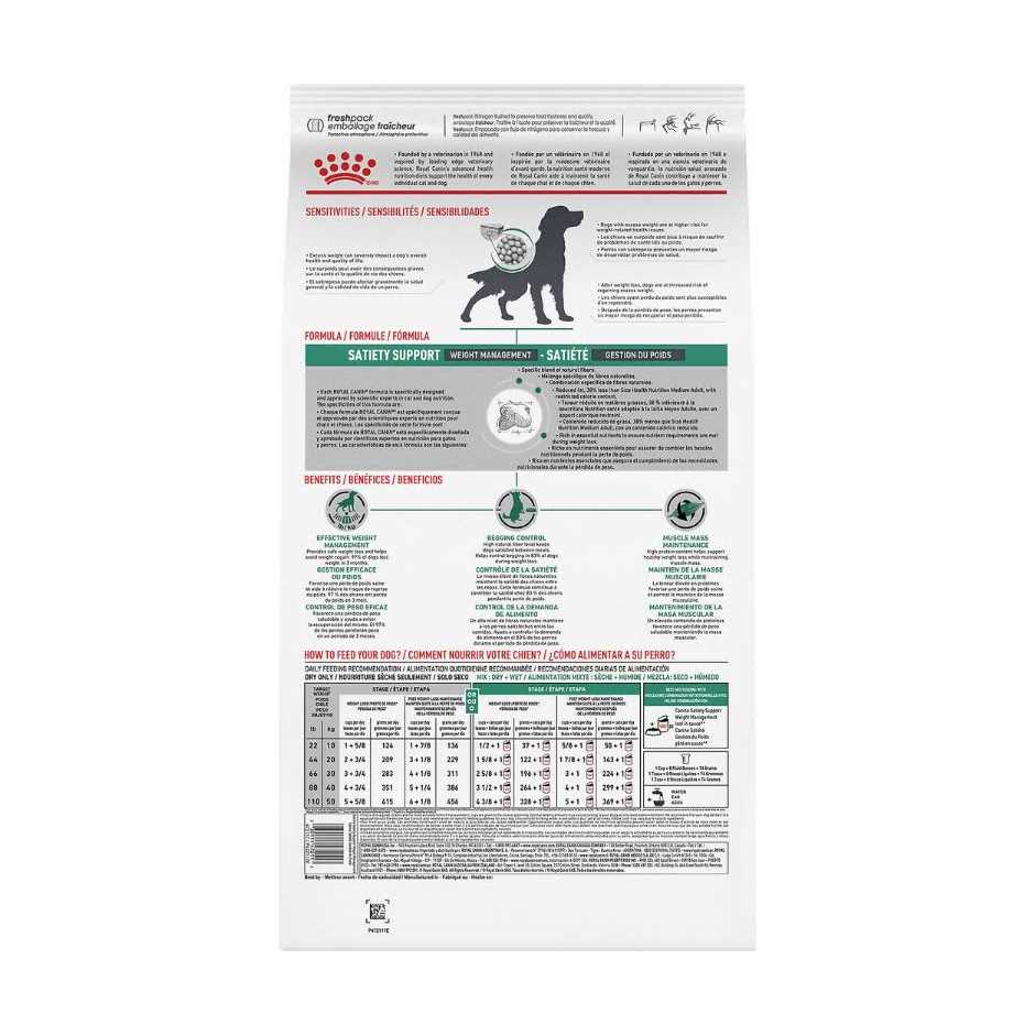 Veterinary Diet Satiety Support Dry Dog Food Y71032