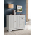 White Wood Kitchen Storage Cabinet I2363