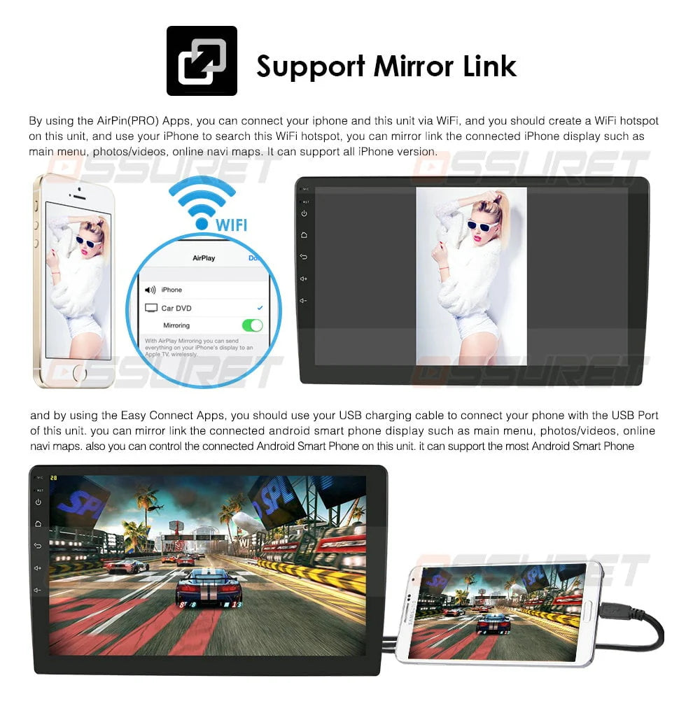 Android 12.0 Car Stereo Radio Head Unit GPS Navigation Carplay F862145