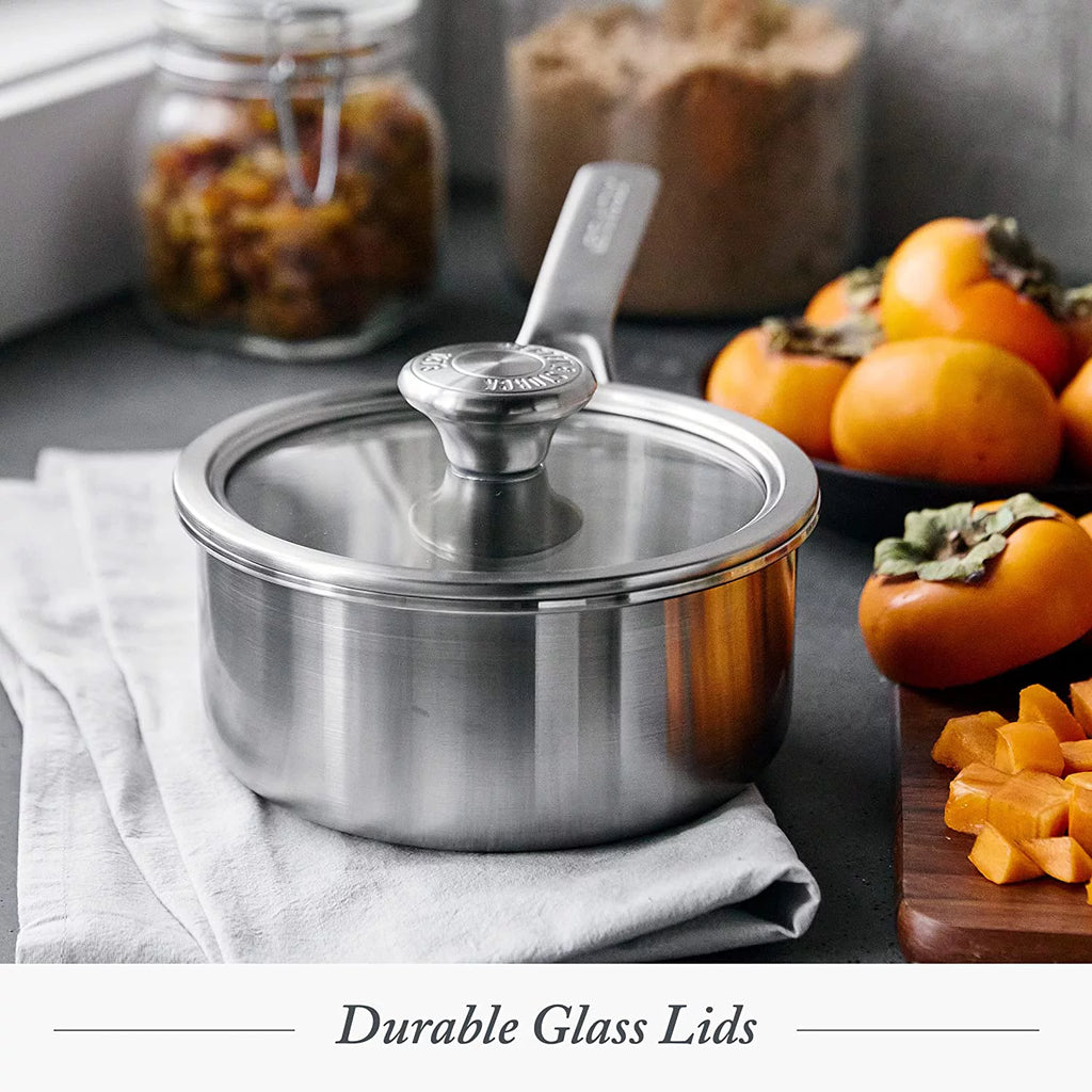 14 Piece Stainless Steel Cookware Set H691