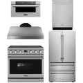 36 Electric Range, Range Hood, Refrigerator, Dishwasher and Microwave R470442