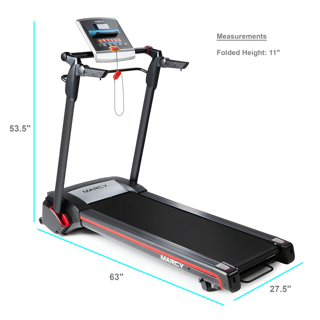 Folding Electric Treadmill with LCD Display H603