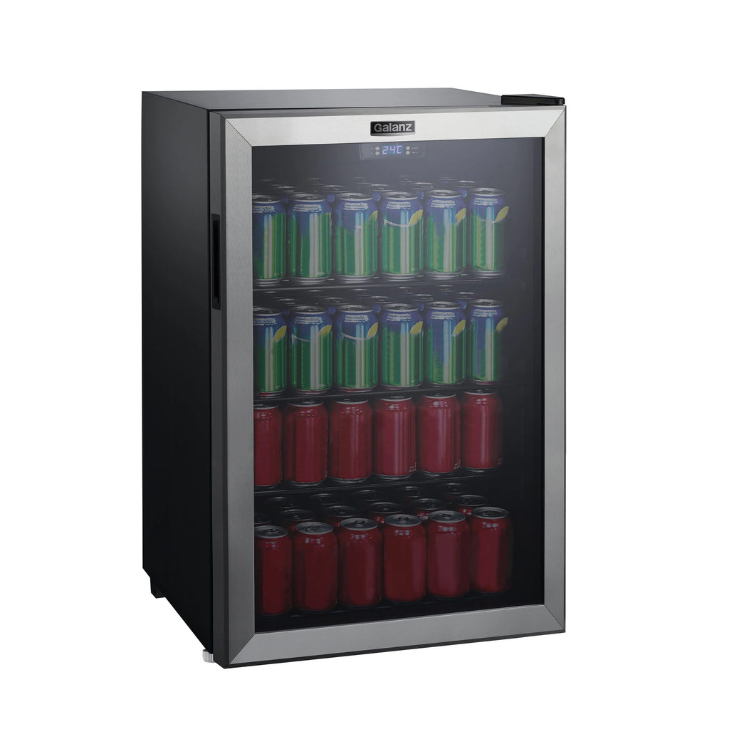 4.5 Cu ft 152 Can Stainless Steel Mini Fridge W9657