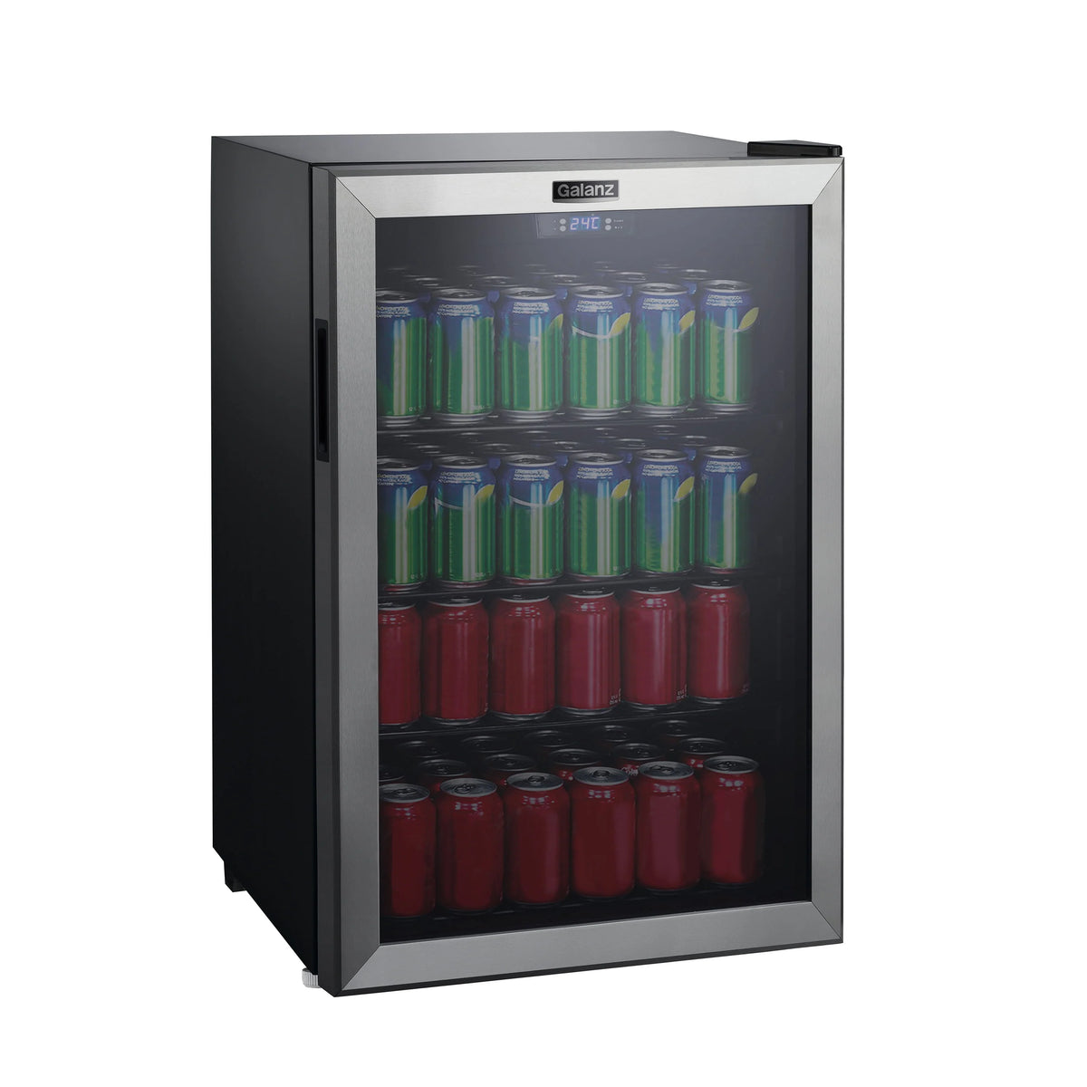 4.5 Cu ft 152 Can Stainless Steel Mini Fridge W9657