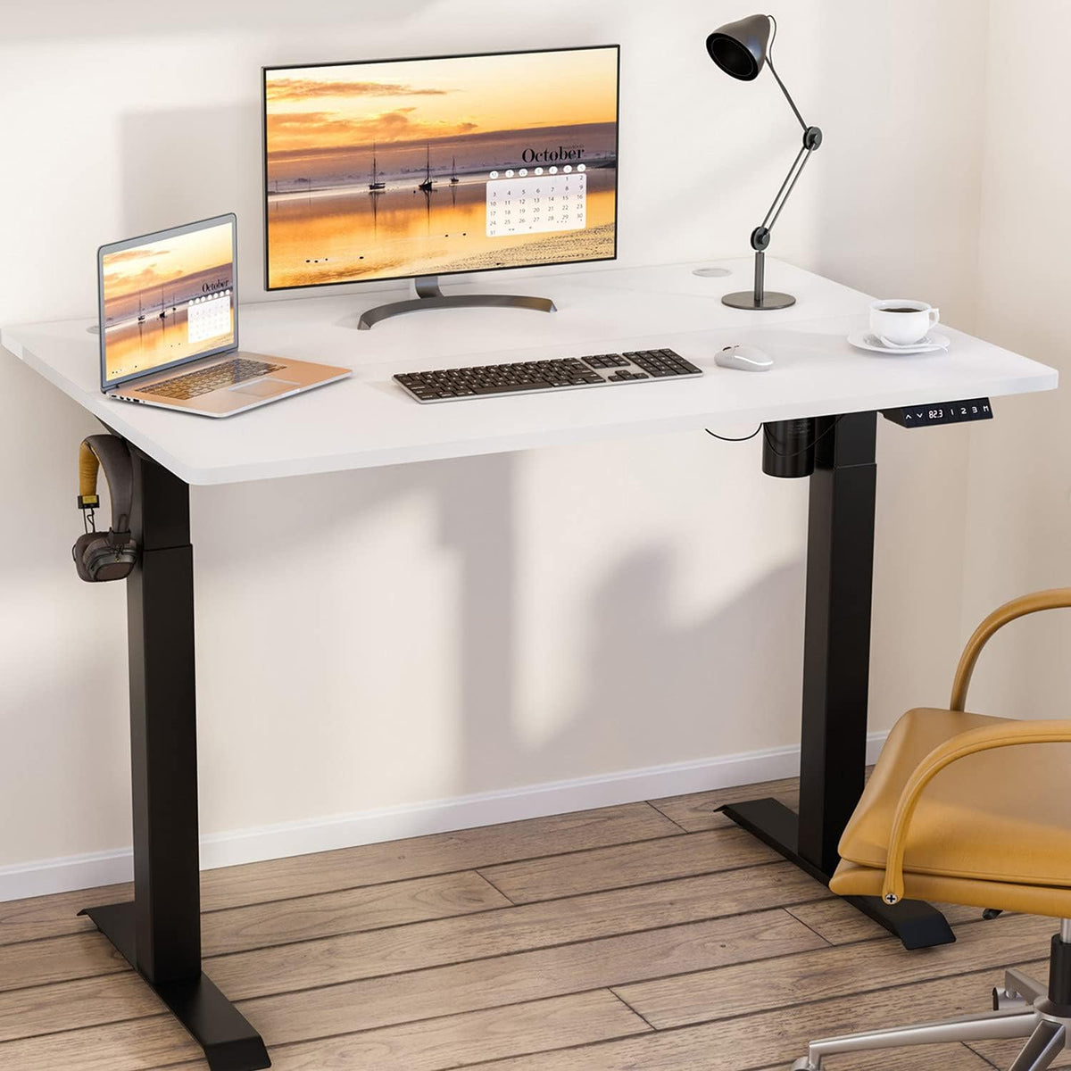 Height Adjustable Electric Standing Desk 48 x 24 E635