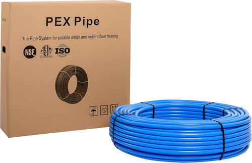 1/2 Inch 200 ft Blue Pex-b Pipe/Tubing Pack of 2 E207