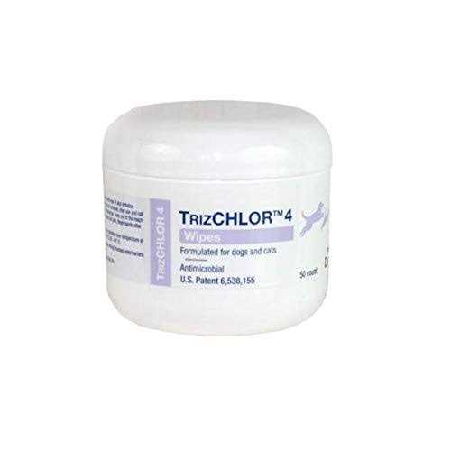 TrizCHLOR 4 Wipes for Dogs & Cats O2710