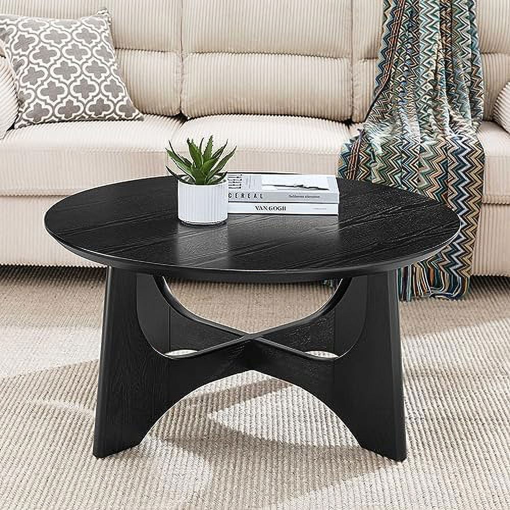 Round Wooden Coffee Table W88515