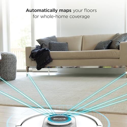 Voice Control Robot Vacuum with Home Mapping, Self-Empty Base, Cool Grey R769