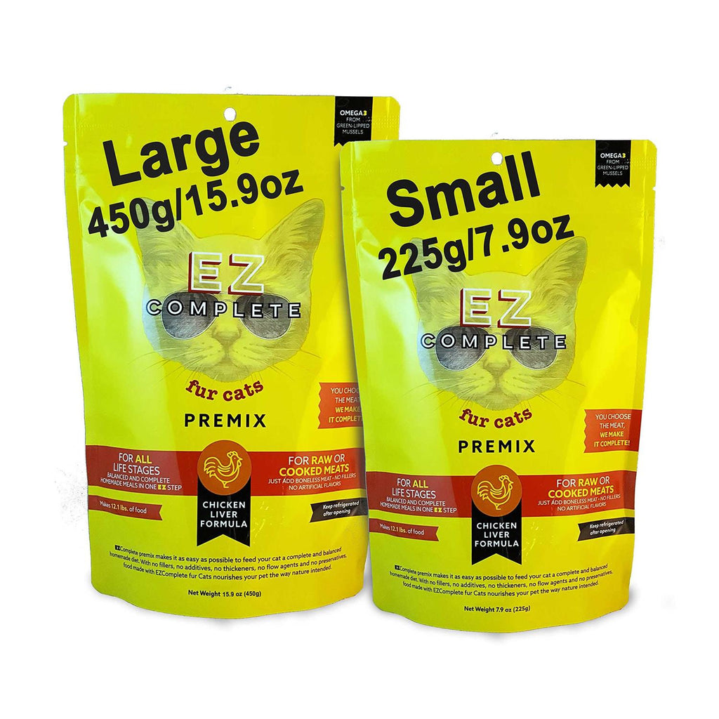 All Natural Homemade Cat Food Premix Q345076