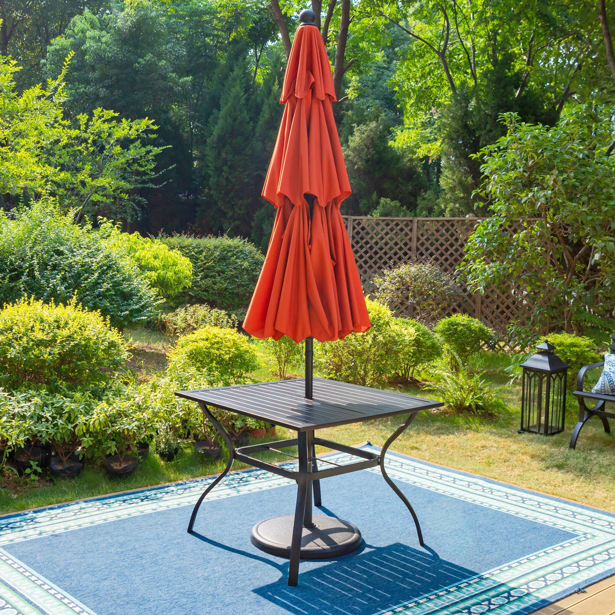 6-Piece Outdoor Patio Set with 10 FT Umbrella D74728