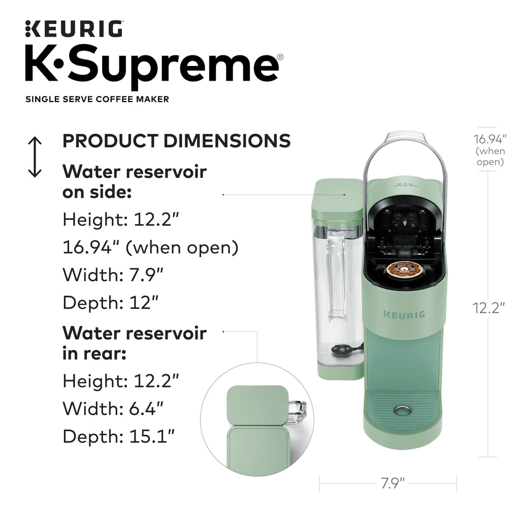 Black Single-Serve K-Cup Pod Coffee Maker S7832