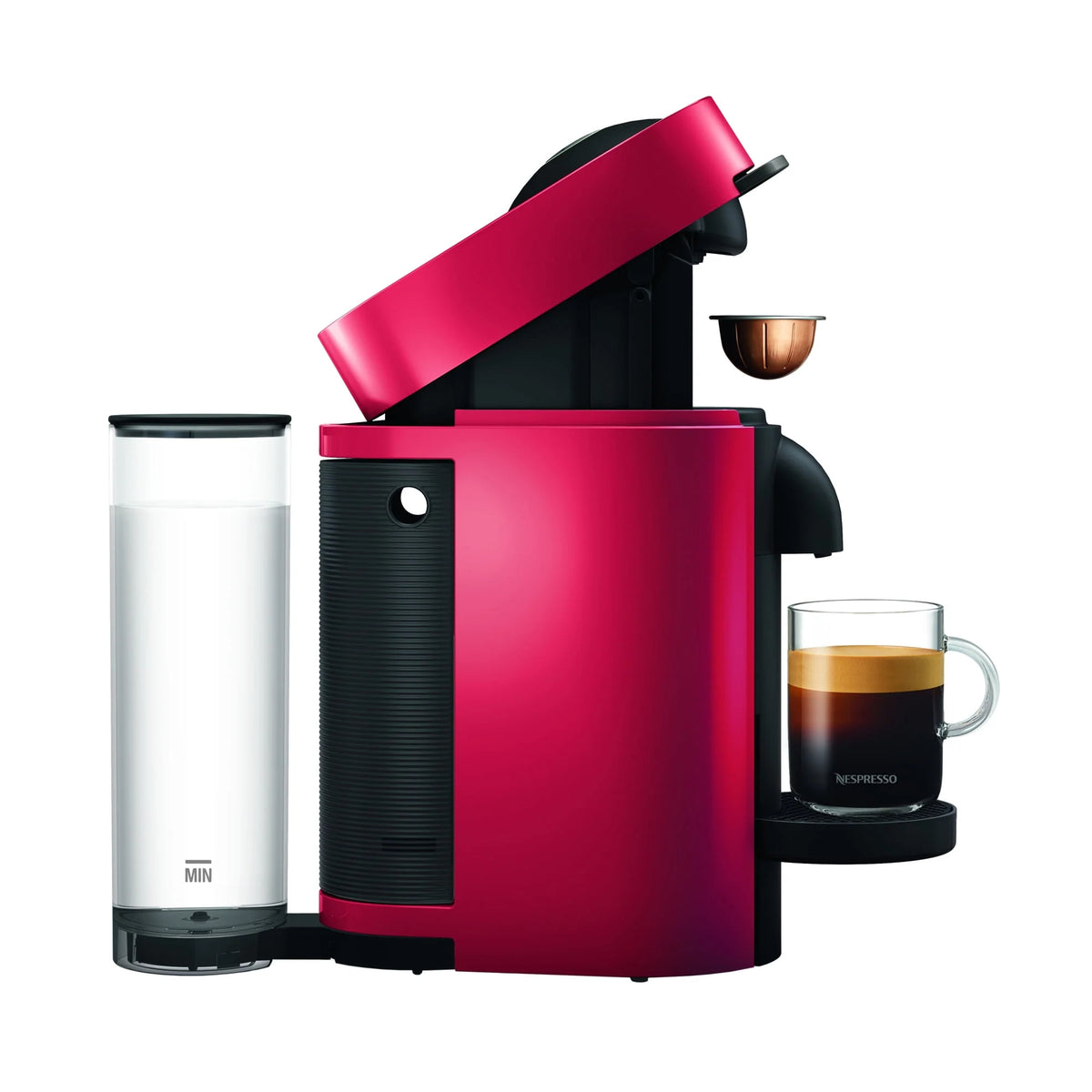 Cherry Red Coffee and Espresso Maker C15597