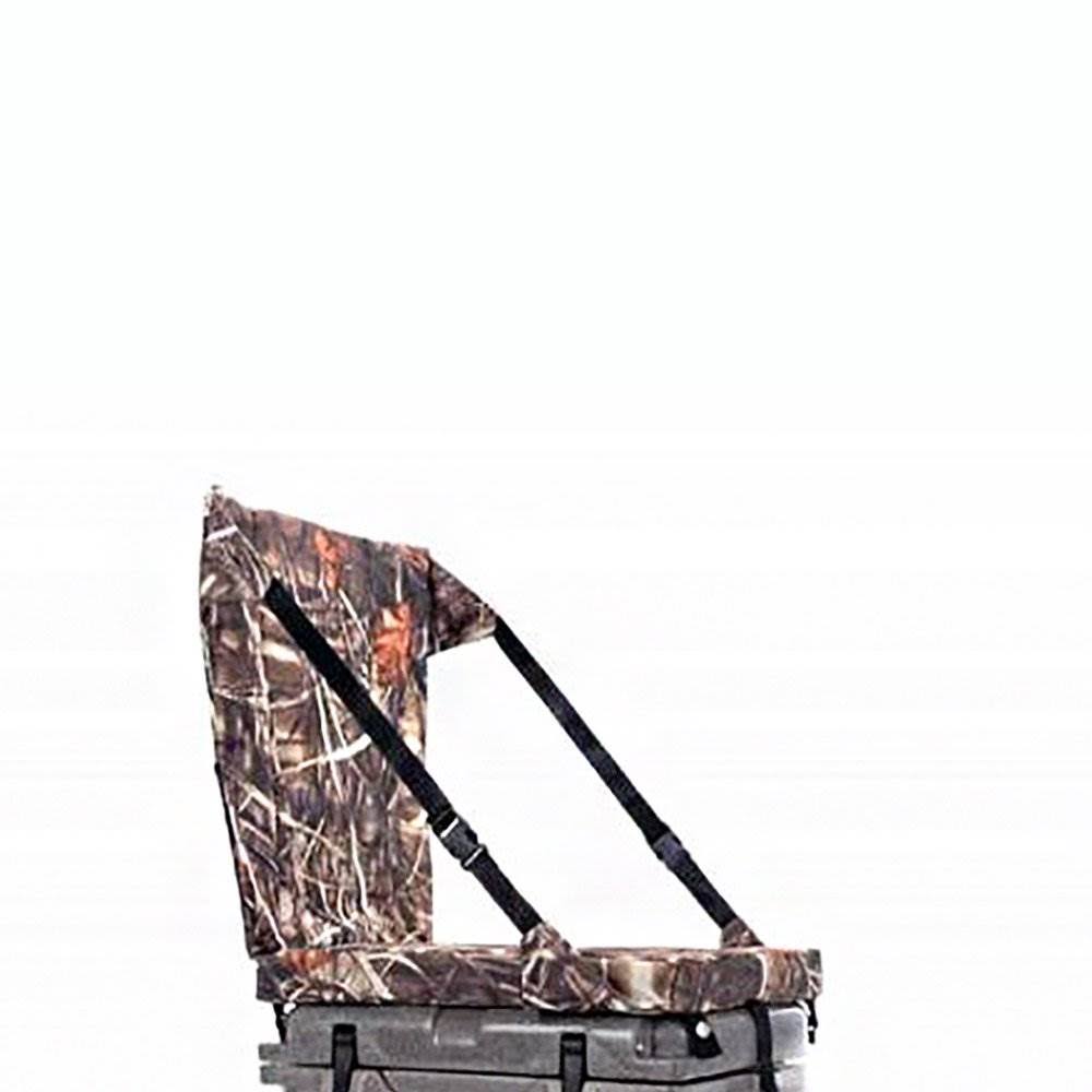 Camouflage 23 Quart Cooler with High Back Seat O2147
